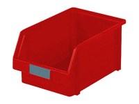 Contenitore in plastica Alfa 2 rosso traffico, 103x173xh74