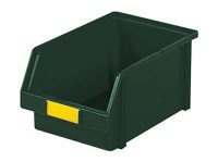 Contenitore in plastica Alfa 3 verde, 144x235xh116