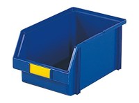 Contenitore in plastica Alfa 4 blu oltre mare, 207x335xh150