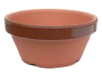 Vaso Tokoname giapponese da coltivazione per bonsai 15,5x7,0 cm (TC5)