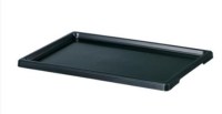 Sottovaso Giapponese in plastica a bordo arrotondato per bonsai 18x13x1 cm - A6