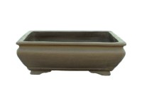 Vaso per bonsai rettangolare in gres 45x31,5x14 cm - GL57a