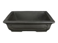 Vaso per bonsai Giapponese Morrisan rettangolare in gres 30x22x8,5 cm - B20-10