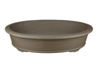 Vaso per bonsai ovale in gres 72x51x13 cm - L42c