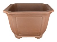 Vaso per bonsai quadrato in gres 41,5x41,5x30 cm - HJ9d