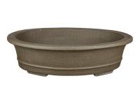 Vaso per bonsai ovale in gres 49,5x36x12 cm - GL63b