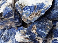 Graniglia, granulato per giardino, Sodalite 8-16 mm (10 sacchi da 6 Kg)