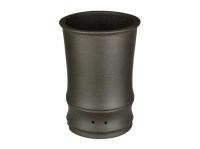 Vaso per bonsai rotondo (stile a cascata) in gres 14x14x22 cm - 2884