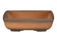 Vaso per bonsai rettangolare in gres 20,5x16x5,5 cm - ZX117