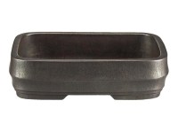 Vaso per bonsai rettangolare in gres 13x9x3 cm - B069