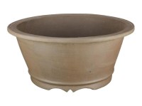 Vaso per bonsai rotondo in gres 48x48x22 cm - 2935b