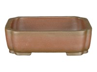 Vaso per bonsai rettangolare in gres 15x11,5x3,5 cm - SM149