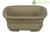 Rectangular Morrisan Japanese bonsai pot in stoneware 11x8.5x4.5 cm - B03-4-3