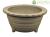 Vaso per bonsai Giapponese Morrisan rotondo in gres 10,5x10,5x6 cm - B04-12b