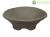 Round Morrisan Japanese bonsai pot in stoneware 11x11x3 cm - B01-20