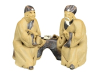 Figurine compagnon pour bonsaï, dialogue entre sages 8x5x6,5 cm - CA-24C